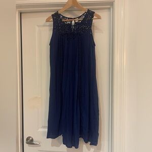 ⭐️Old Navy Navy Blue Midi Dress